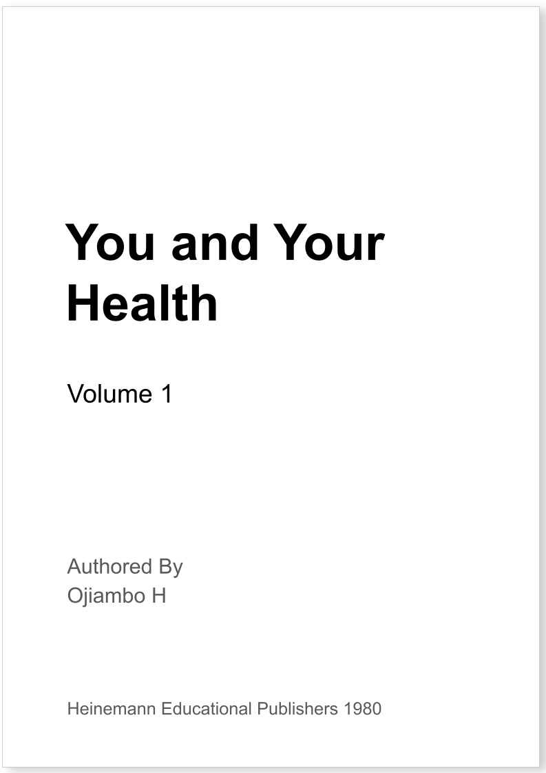 You and Your Health